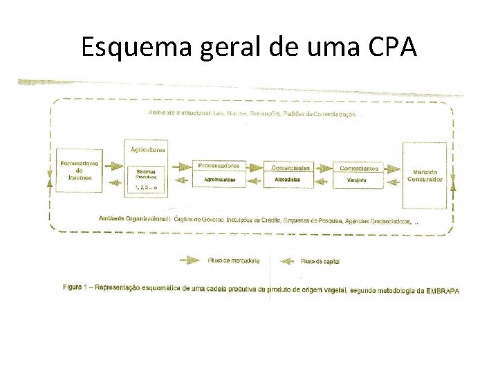 Esquema geral de uma CPA 