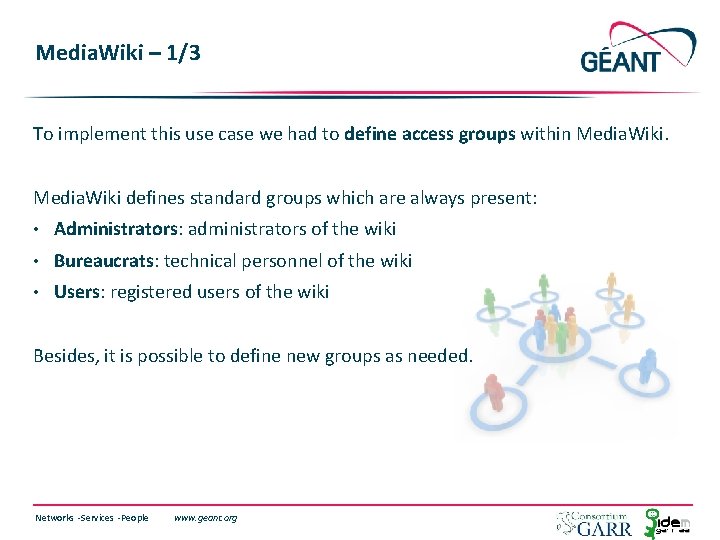 Media. Wiki – 1/3 To implement this use case we had to define access