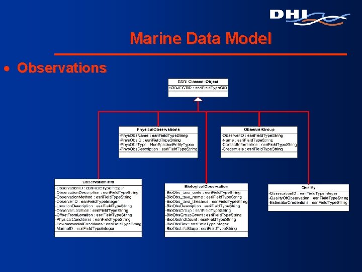 Marine Data Model · Observations 