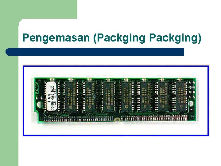 Pengemasan (Packging) 