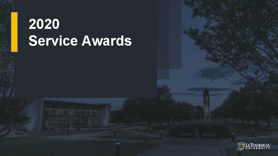 2020 Service Awards 