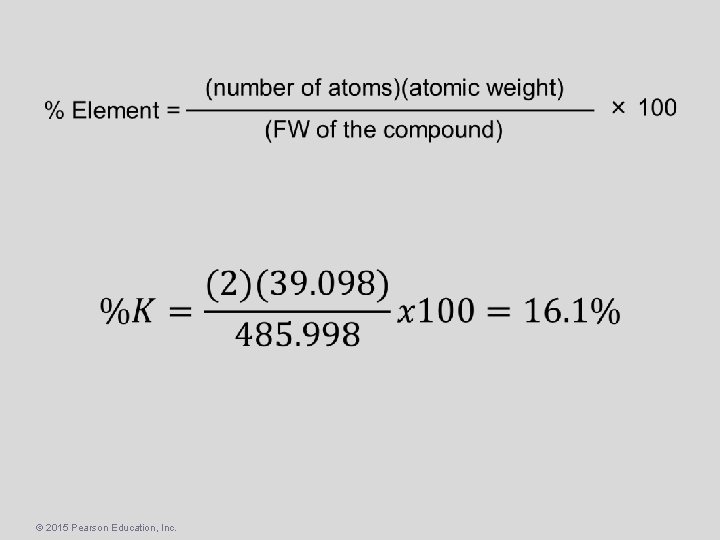 © 2015 Pearson Education, Inc. 