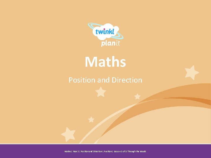 Maths Position and Direction Year One Maths | Year 1 | Position and Direction