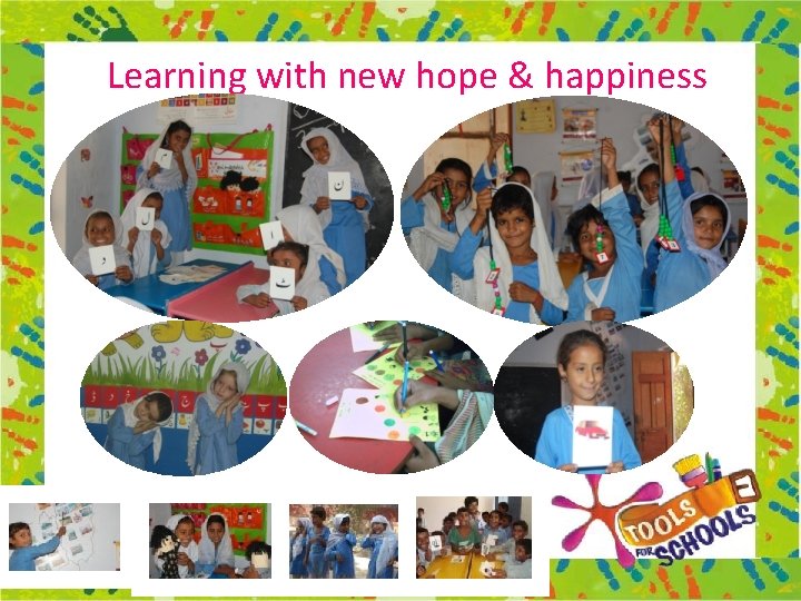 Learning with new hope & happiness 