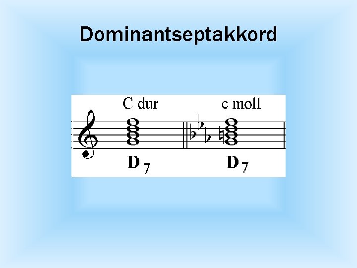 Dominantseptakkord 