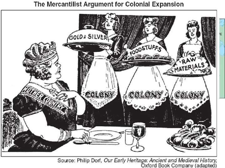 *Mercantilism* Mercantilism—practice of creating and maintaining wealth by carefully controlling trade, as in countries