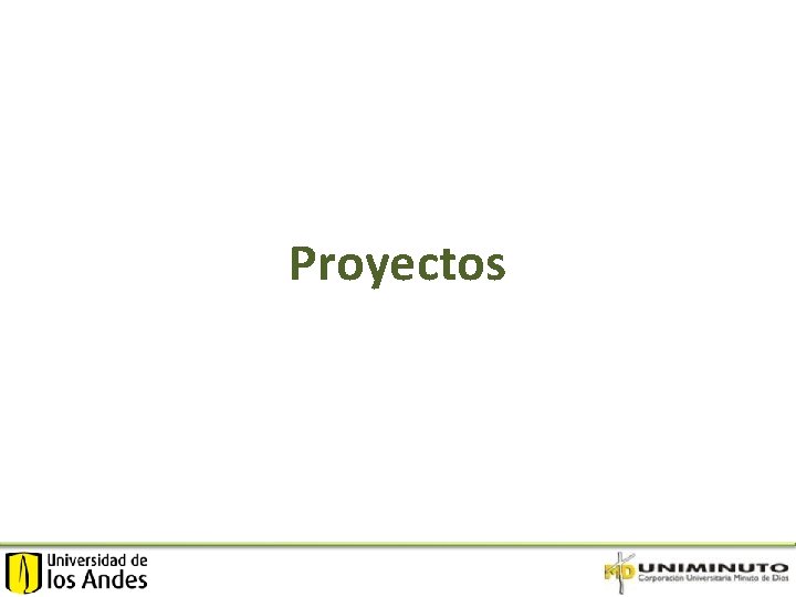 Proyectos 