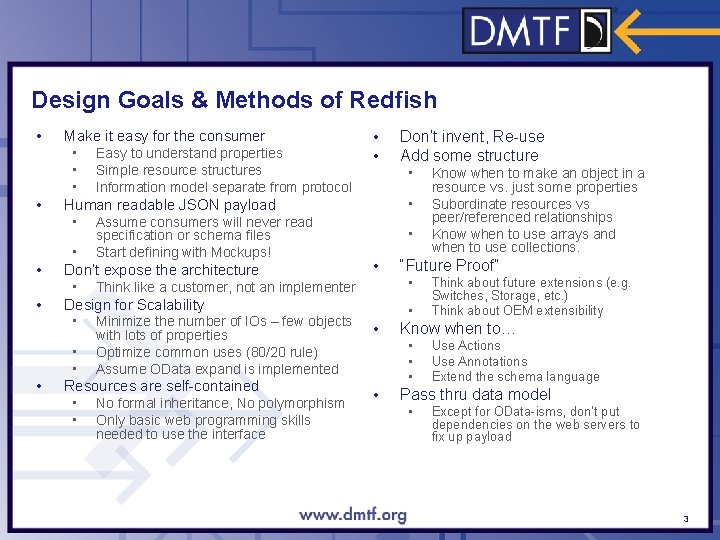 Red Fish Modelling Redfish Modeling Guidelines How to Model in the