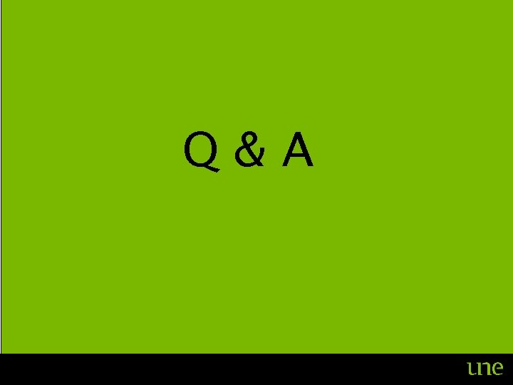 Q&A 