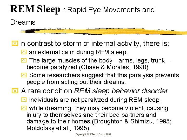 REM Sleep : Rapid Eye Movements and Dreams x. In contrast to storm of REM Sleep : Rapid Eye Movements and Dreams x. In contrast to storm of
