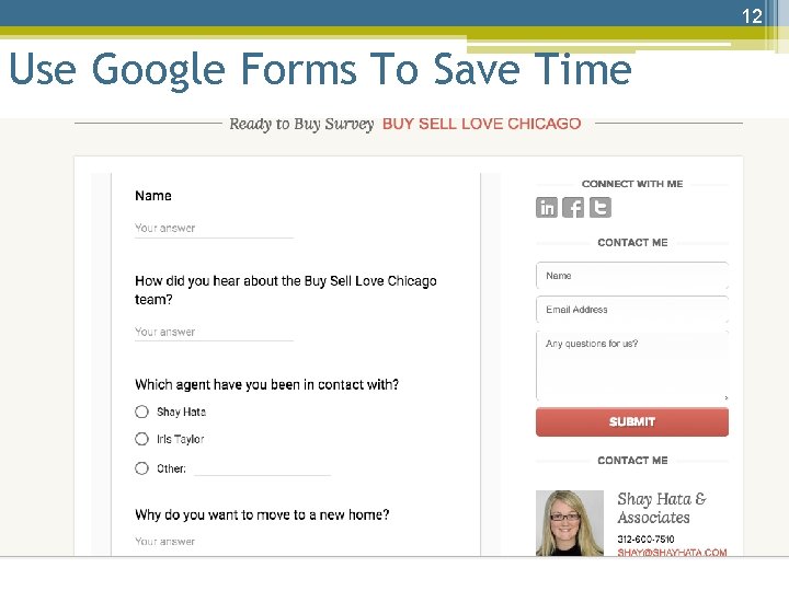 12 Use Google Forms To Save Time 