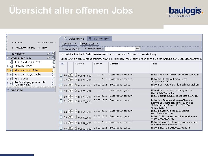 Vielfltige Anforderungen Eine Lsung Baulogis Pkms Thomas Bachmaier