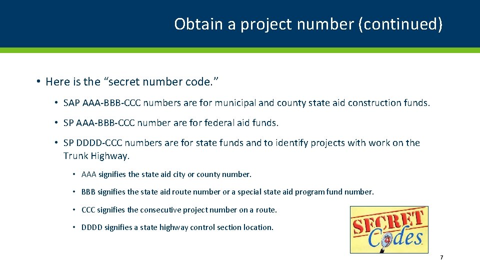 State Aid Project Plan Preparation 1 Topics State
