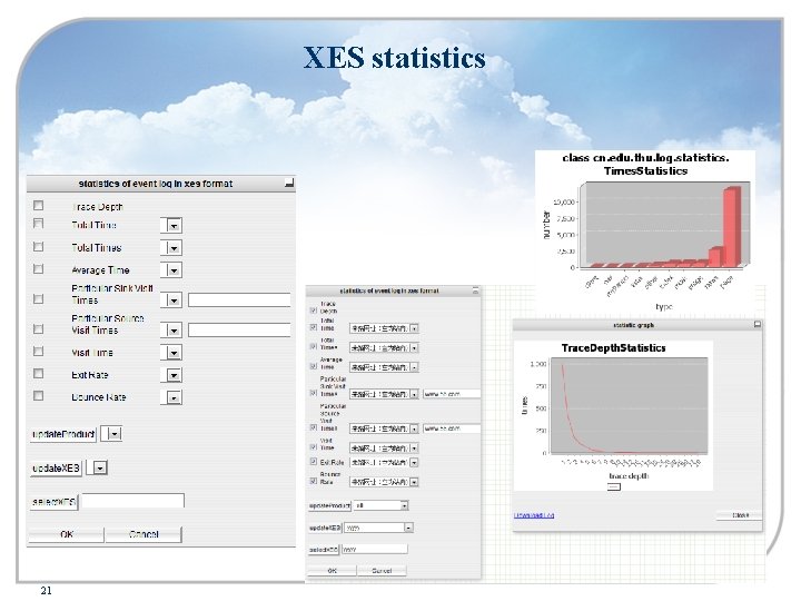 XES statistics 21 