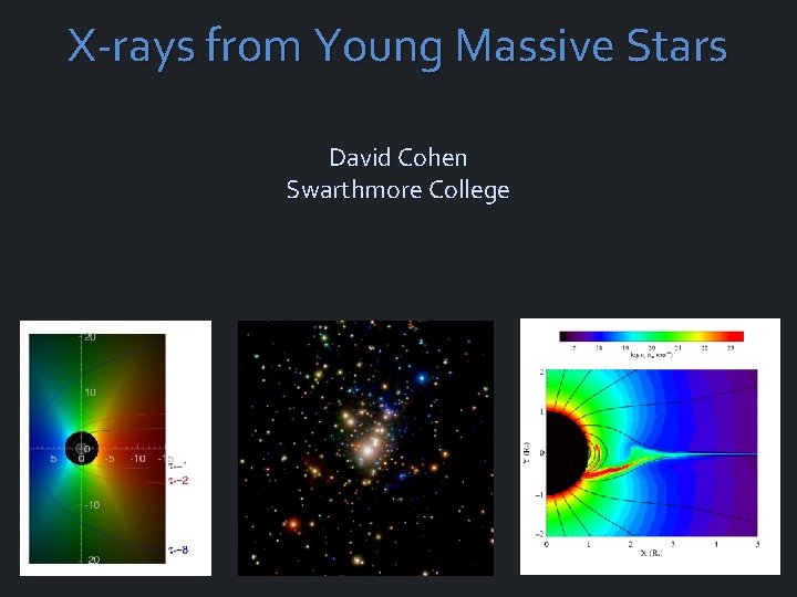 X-rays from Young Massive Stars David Cohen Swarthmore College 