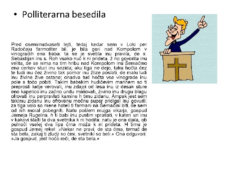  • Polliterarna besedila 