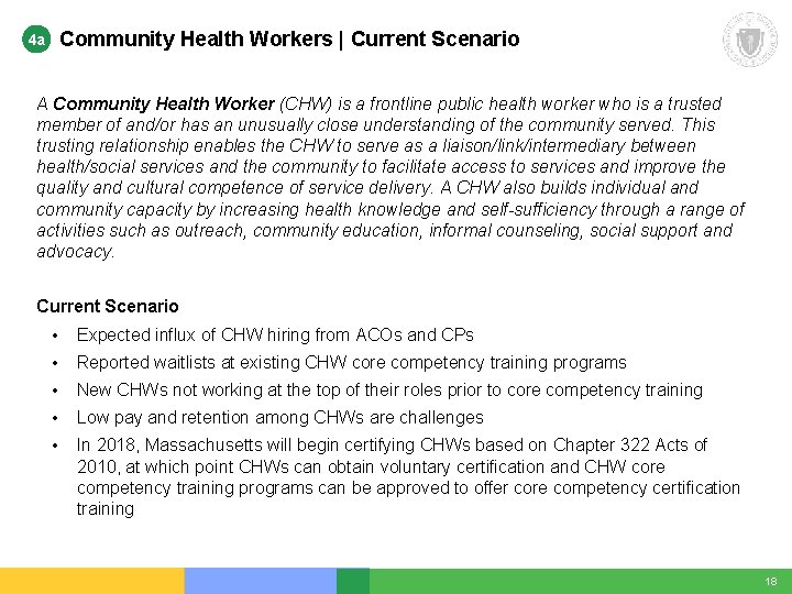 Community Health Workers | Current Scenario 4 a A Community Health Worker (CHW) is Community Health Workers | Current Scenario 4 a A Community Health Worker (CHW) is