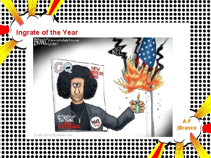 Ingrate of the Year AF |Branco 