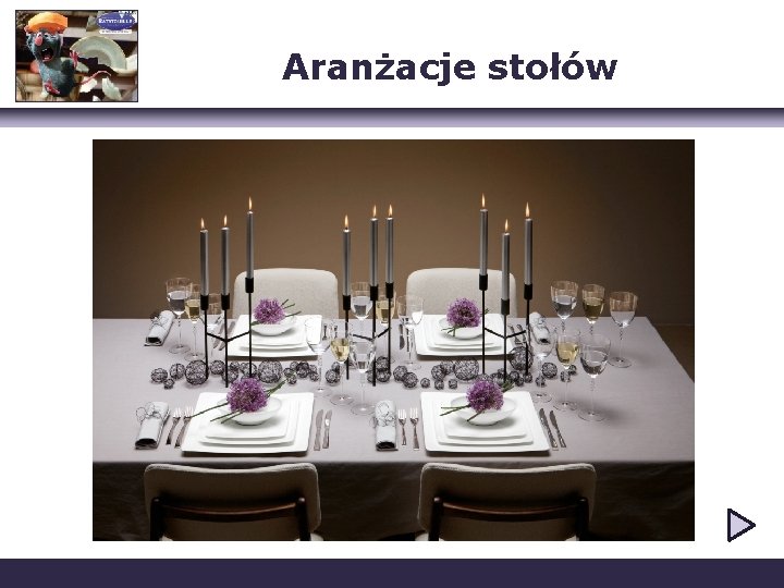 Aranżacje stołów 