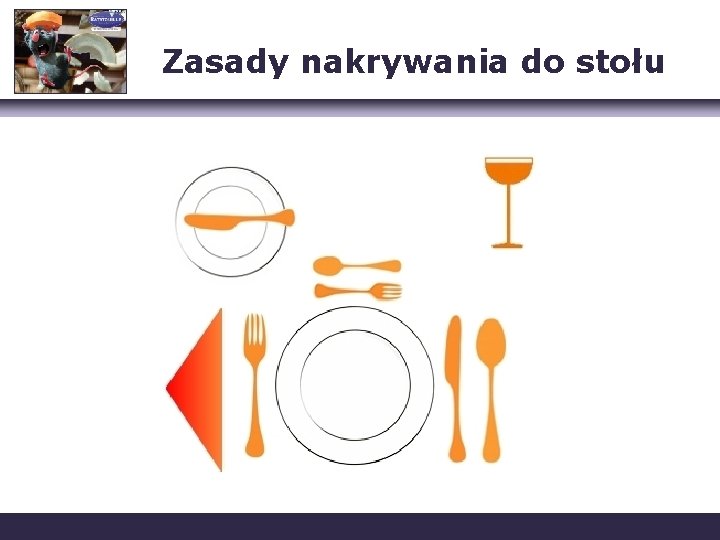 Zasady nakrywania do stołu 