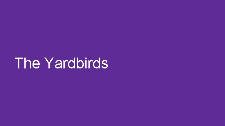 The Yardbirds The Yardbirds