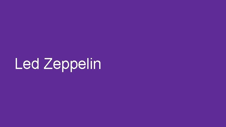 Led Zeppelin 