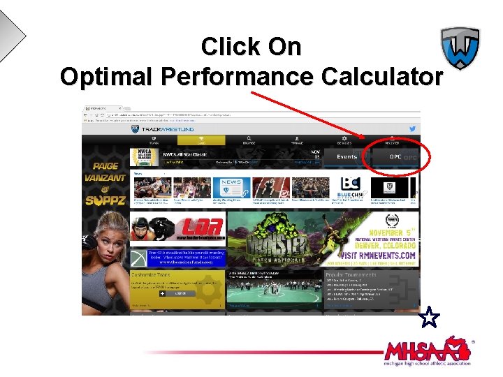 Click On Optimal Performance Calculator 