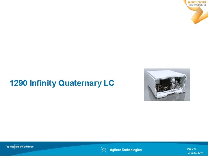 1290 Infinity Quaternary LC Page 35 June 27, 2013 