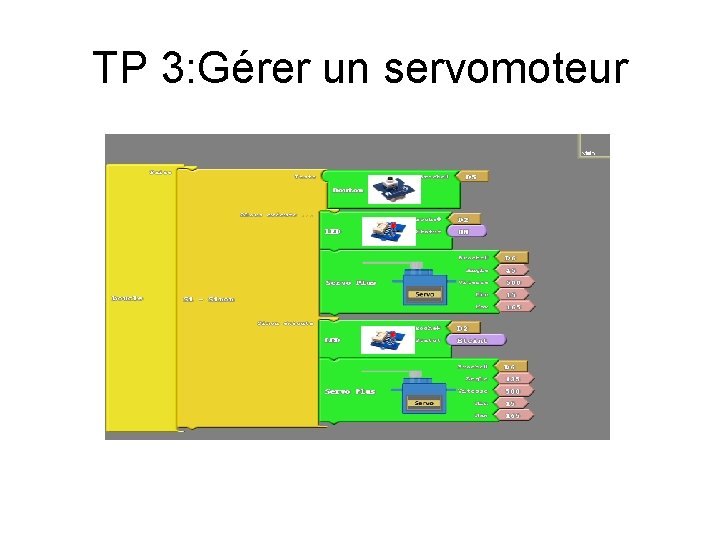 TP 3: Gérer un servomoteur 