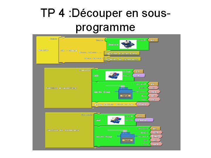 TP 4 : Découper en sousprogramme 