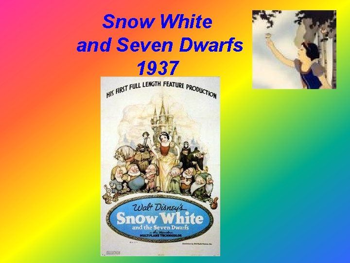 Snow White and Seven Dwarfs 1937 