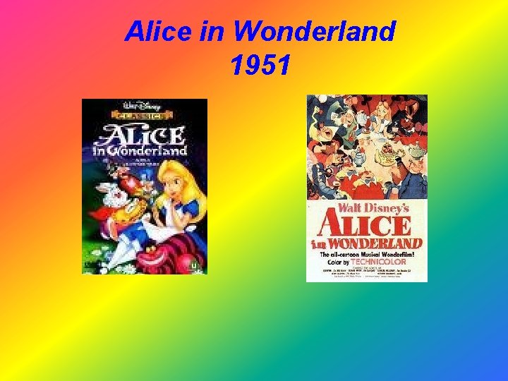 Alice in Wonderland 1951 