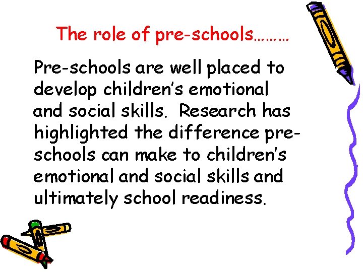Transition from Preschool to Primary school Welcome Running