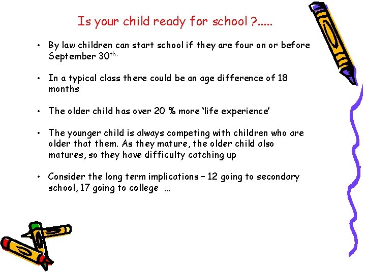 Transition from Preschool to Primary school Welcome Running