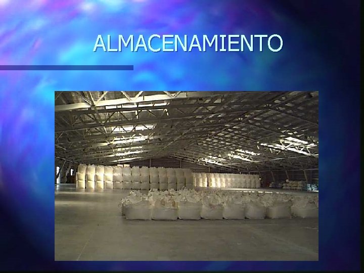 ALMACENAMIENTO 