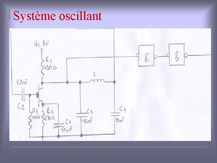 Système oscillant 