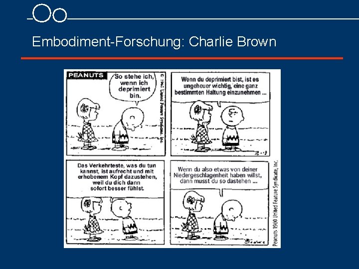 Embodiment Forschung: Charlie Brown 