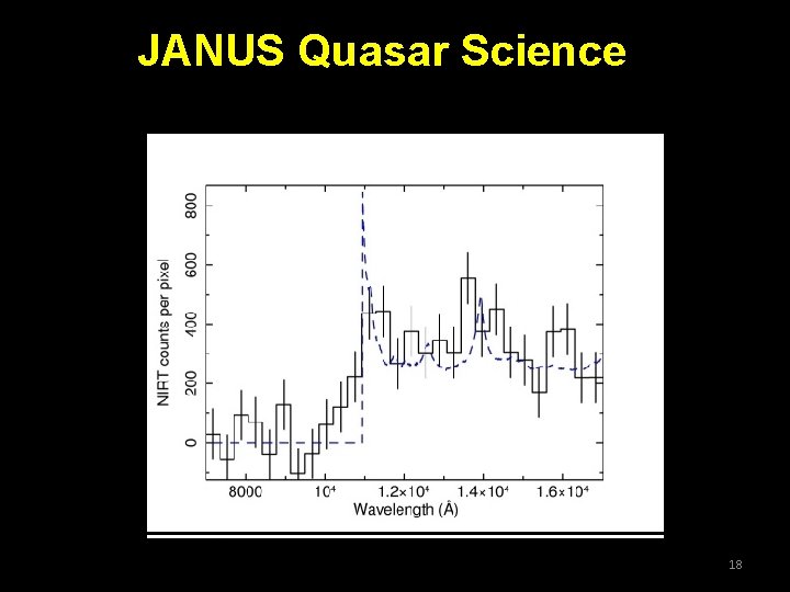 JANUS Quasar Science 18 JANUS Quasar Science 18