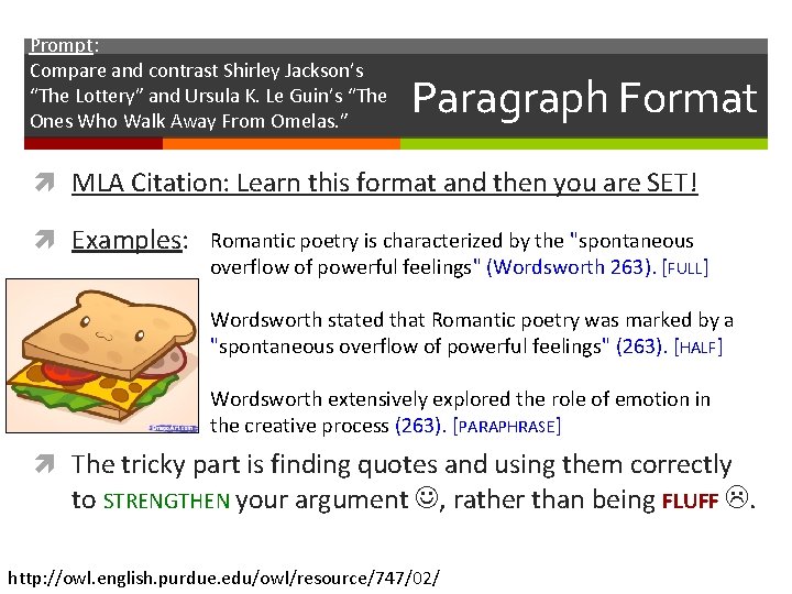 Prompt: Compare and contrast Shirley Jackson’s “The Lottery” and Ursula K. Le Guin’s “The