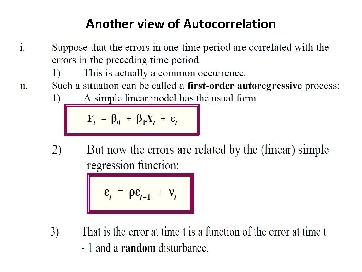 Another view of Autocorrelation 