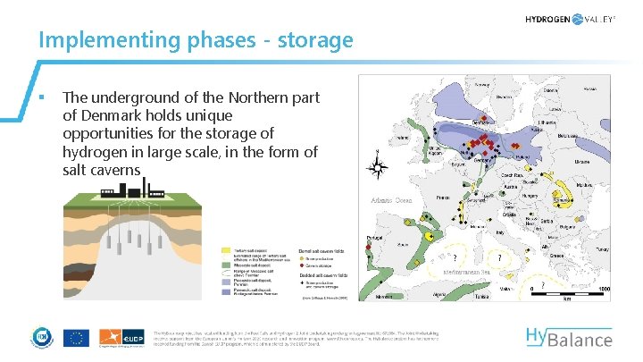Implementing phases - storage § The underground of the Northern part of Denmark holds