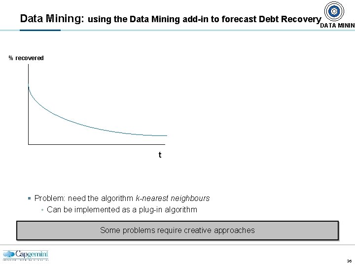 Data Mining: using the Data Mining add-in to forecast Debt Recovery DATA MININ %