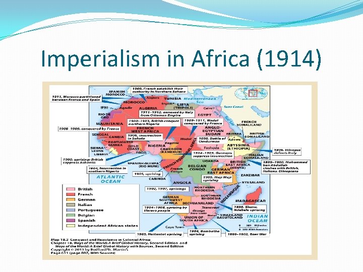 Imperialism in Africa (1914) 