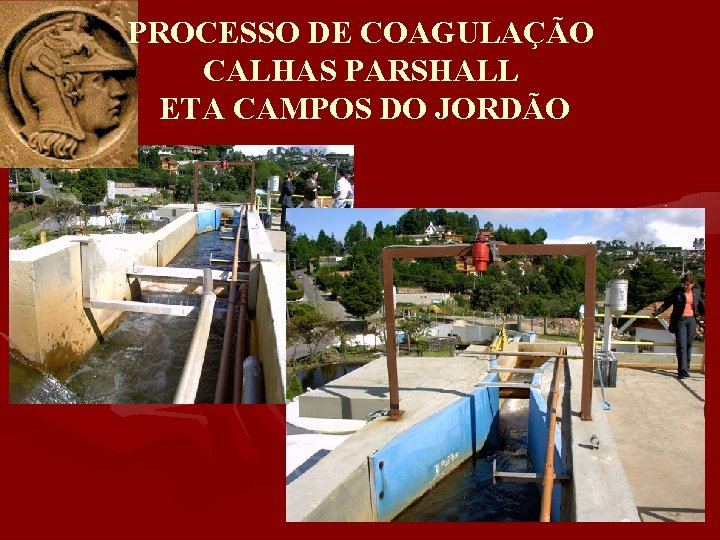 PROCESSO DE COAGULAÇÃO CALHAS PARSHALL ETA CAMPOS DO JORDÃO 