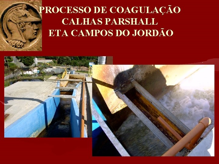 PROCESSO DE COAGULAÇÃO CALHAS PARSHALL ETA CAMPOS DO JORDÃO 