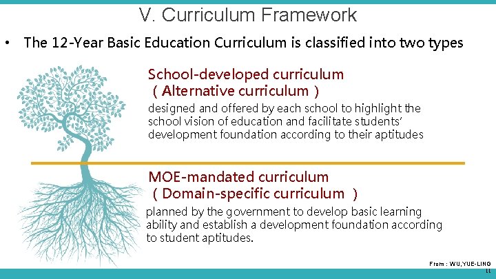 V. Curriculum Framework • The 12 -Year Basic Education Curriculum is classified into two V. Curriculum Framework • The 12 -Year Basic Education Curriculum is classified into two