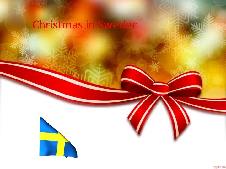 Christmas in Sweden 