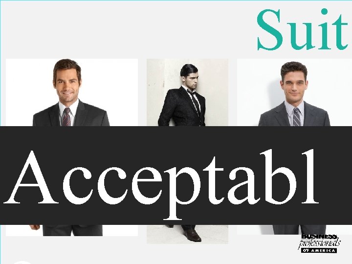 Suit Acceptabl 