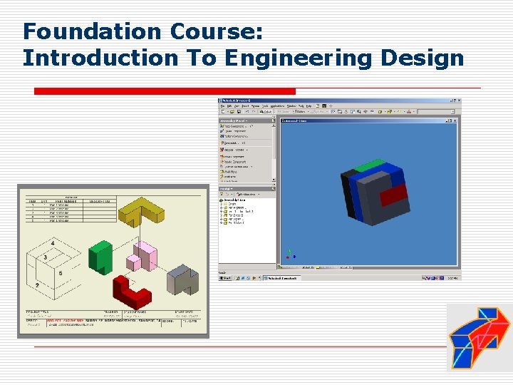 Foundation Course: Introduction To Engineering Design 