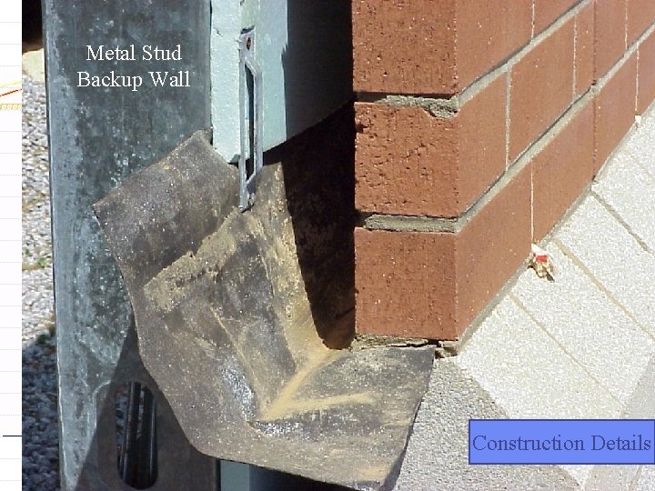 Metal Stud Backup Wall Construction Details 